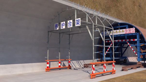 九龙坡区隧道施工动画制作公司 - 隧道施工工艺和施工方法 - 隧道施工汇报动画视频 - bim 工程施工动画